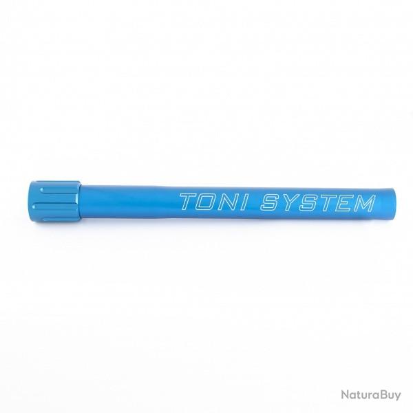 Tube prolongateur mesure  canon pour canon Franchi Affinity slug 61 ga.12 - Bleue - TONI SYSTEM