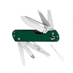 Couteau multifonctions Leatherman Free T4 - Vert