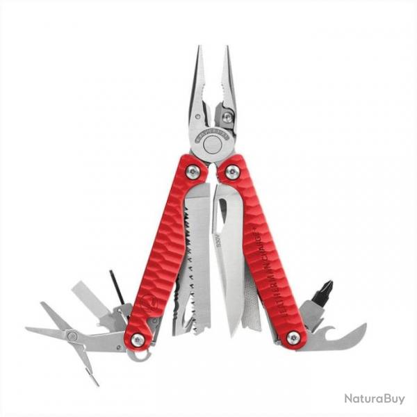 Pince multifonctions Leatherman Charge + G10 - 10 cm - Rouge
