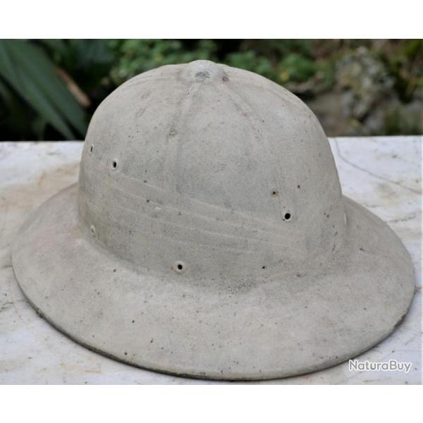 US ARMY - rare casque colonial US blanc - bon tat - 56 cm - USMC - WWII