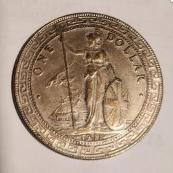 One dollar argent 1911 Royaume-Uni