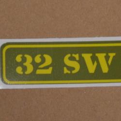 un sticker pour boite a munition 32SW