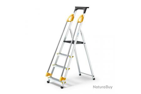 Gorilla Ladders Escabeau léger à trois marches, aluminium