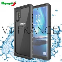 RedPepper Coque Etanche Anti Choc pour Samsung, Couleur: Noir, Smartphone: Galaxy Note 20 Ultra