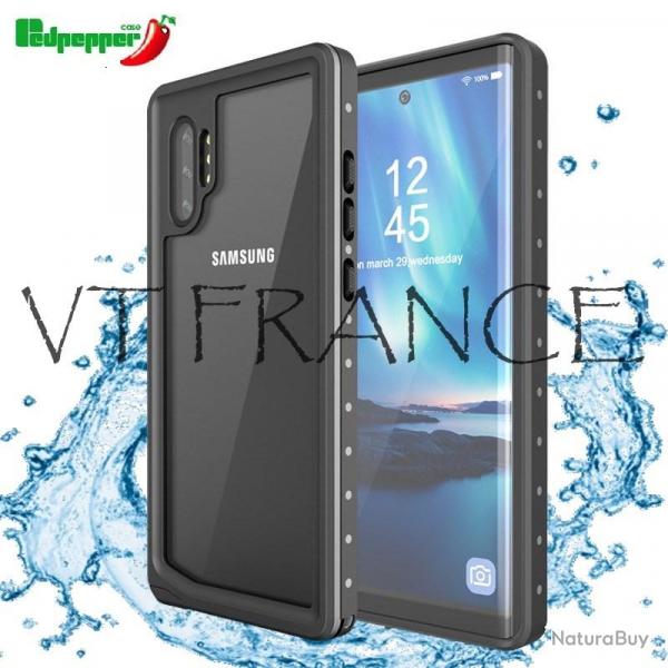 RedPepper Coque Etanche Anti Choc pour Samsung, Couleur: Noir, Smartphone: Galaxy A33 5G