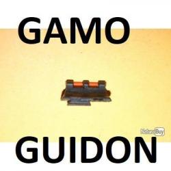 guidon plastique fluo GAMO fibre optique queue d'aronde de 10mm - VENDU PAR JEPERCUTE (b4580)