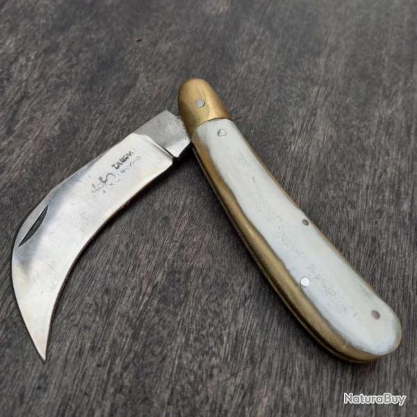 Grand Couteau SERPETTE TARRY LEVIGNE Manche en Corne