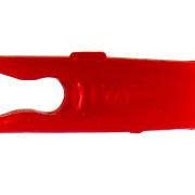 Encoches De Flèches Bohning Blazer - Lot De 50, Rouge Rubis, 5 Mm, Pour