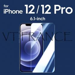 2 Ecrans Protecteur Verre + Gabarit pour Iphone, Smartphone: iPhone 12/12 Pro