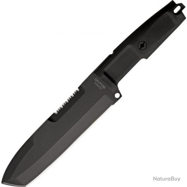 127ONTOSBLKN - Couteau EXTREMA RATIO Ontos avec tui Noir et sans kit de survie