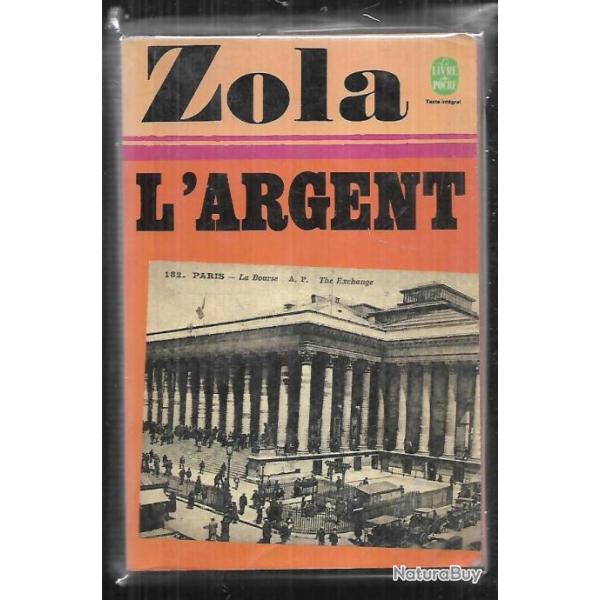 l'argent et pot-bouille d'mile zola livre de poche