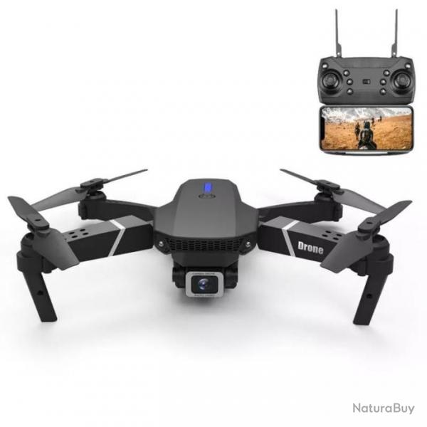 Drone Camera 4K Gyroscope Tlcommand Retour Automatique Stabilisation Pliable WIFI