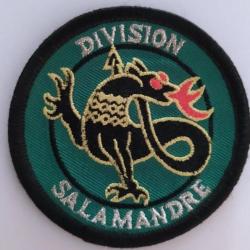 Division Salamandre - Intervention Ex-Yougoslavie - années 90 -insigne tissu