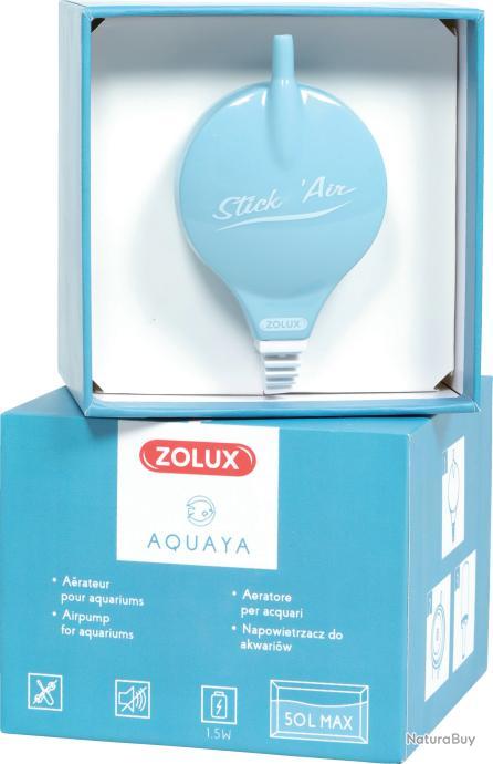 Bulleur Aérateur 1.5w Débit 18.6 L/h Couleur Blanc Pour Aquarium