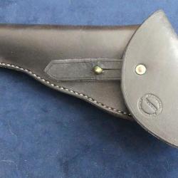 Etuis holster à rabat US ou CS guerre Civile pour revolver Colt army 1860 ou Remington 1858