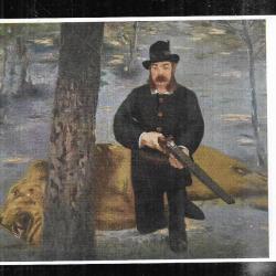 le chasseur de lion d'édouard manet  carte postale moderne musée de sao paolo