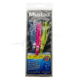 Mustad Squids Sabiki Rigs 3 Coloured