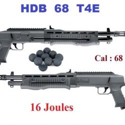 Fusil semi auto HDB 68  T4E ( 16 joules)