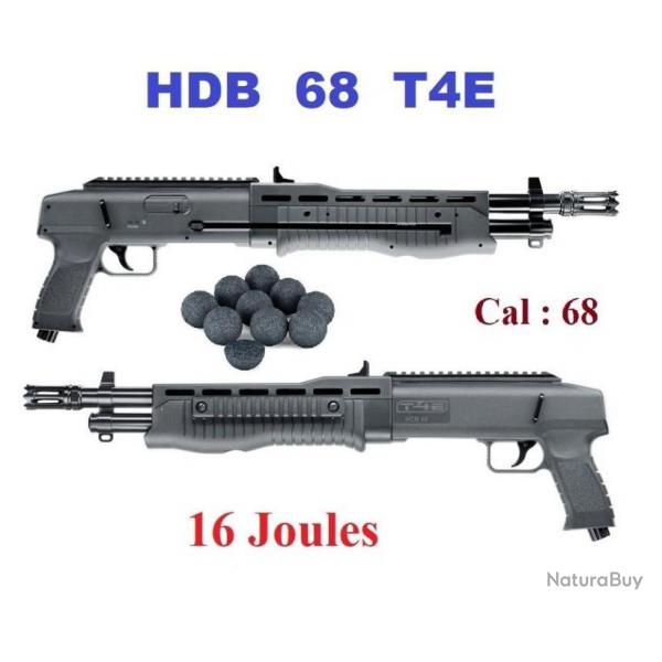 Fusil semi auto HDB 68  T4E ( 16 joules)