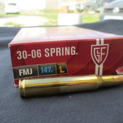 boite de 20 cartouches en 30-06 SPG FIOCCHI  en 147 gr FMJ