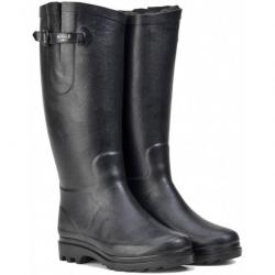 Bottes fourées Aiglentine femme noir Aigle