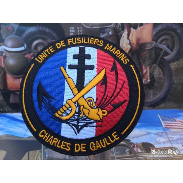Unit de Fusilliers Marins - Charles de Gaulle - Diam:100mm