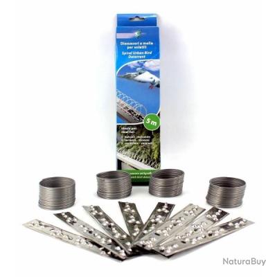 Lot de 2 Pointes Anti Oiseaux en Acier Inoxydable 1 Mètres Pointes d