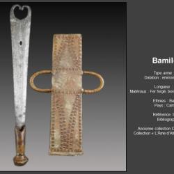 Magnifique épée Bamileke afrique