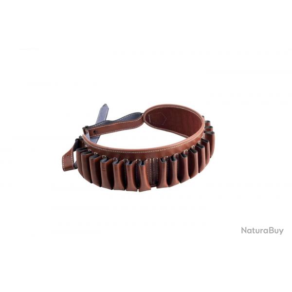 Cartouchire Januel en crote de cuir grasse - 20 munitions Cal.12 produit tiptop qualit LIV GRATIS