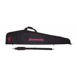 Fourreau Browning mod&egrave;le Marksman Rifle Black Pink pour carabine et lunette longueur 134 cm
