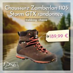 Chaussure Zamberlan 1103 Storm GTX randonnée. trekking. chasse
