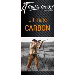 CANNE DE TIR 4 STABLE STICKS ULTIMATE CARBON, Canne de pirsh Ultimate Carbon