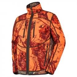 DESTOCK VESTE FOX REVERSIBLE CAMO FLUO STAGUNT Veste softshell réversible Stagunt Fox