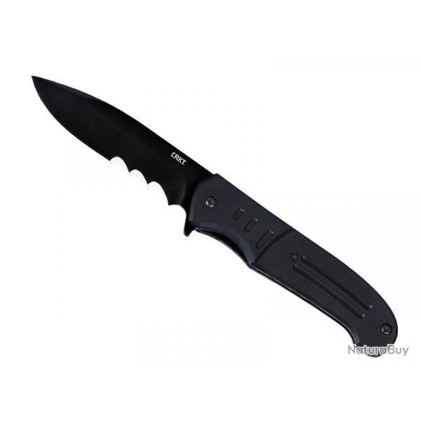COUTEAU CRKT IGNITOR ASSISTED BLACKWASH