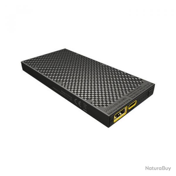 Batterie externe Nitecore Carbone 2 me Gnration - 10 000mAh - 5V / - 10 000 mAh