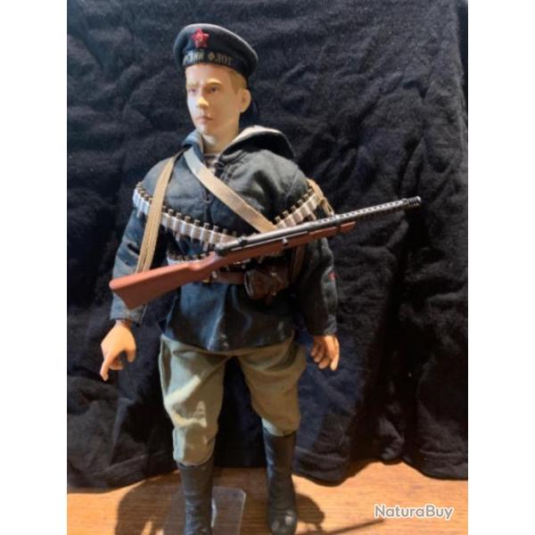 Figurine 1/16 eme wwII russe infanterie de marine