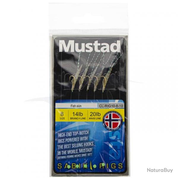 Mustad Sabiki Fish Skin 8