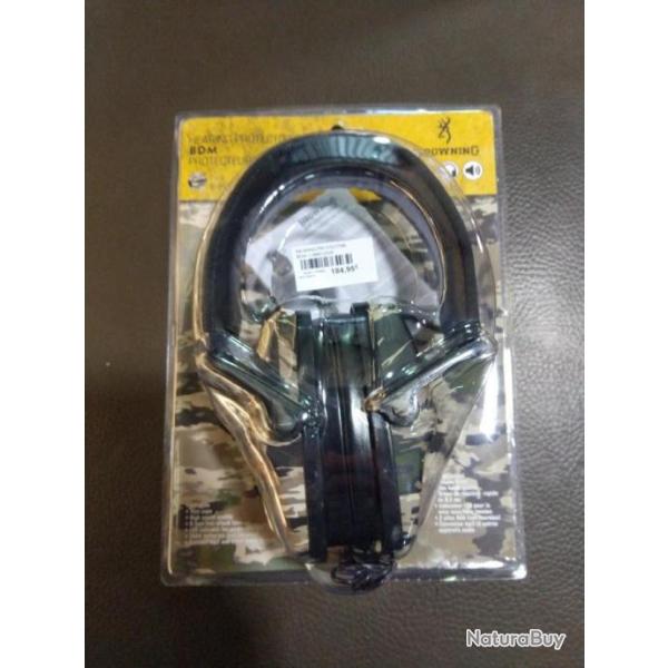 Casque lectronique browning ovix camo