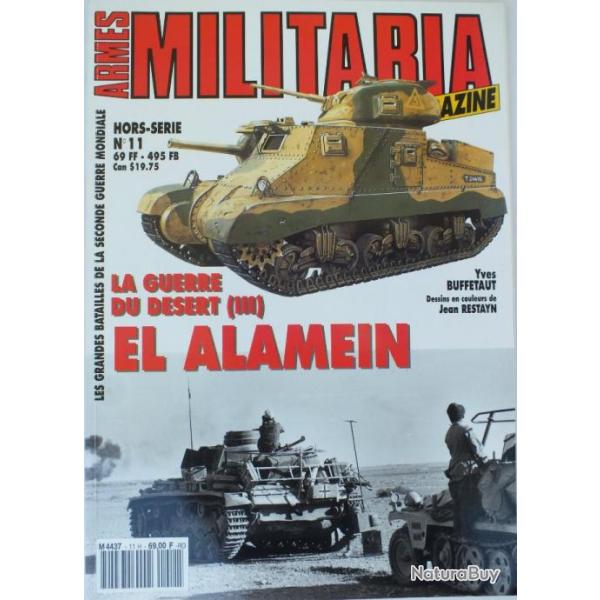 Militaria hors srie n 11 - La guerre du dsert - El Alamein