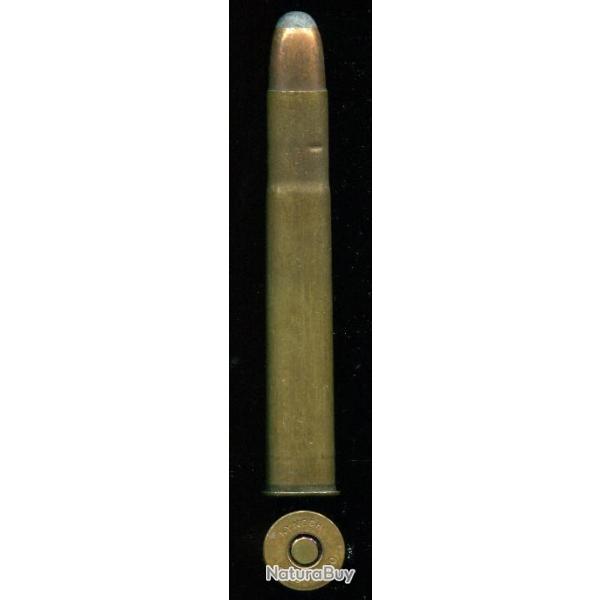 .470 x 3" 1/4 Nitro-Express KYNOCH - balle cuivre pointe plomb arrondie - tui laiton de 82 mm