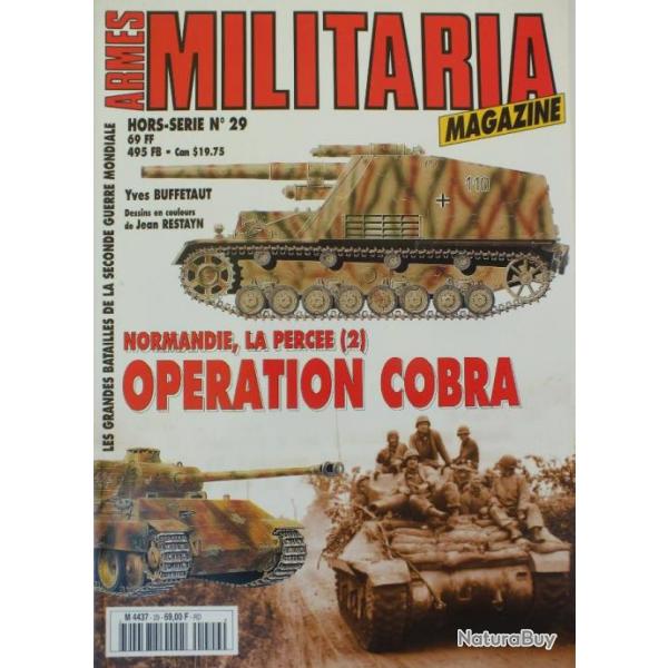 Militaria hors srie n 22 - opration Cobra - la perce
