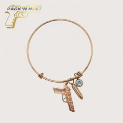 BRACELET FEMME FACON OR ROSE