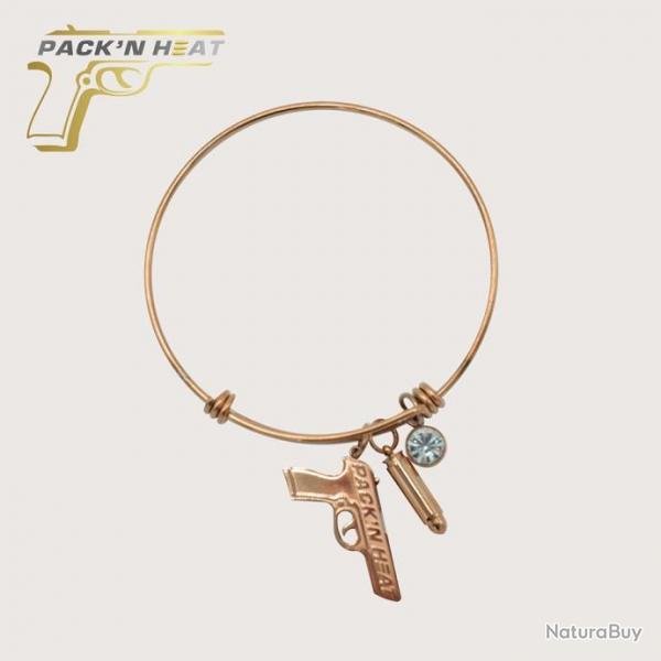 BRACELET FEMME FACON OR ROSE