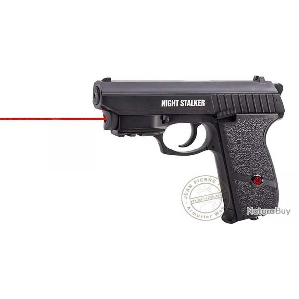 Pistolet  plomb CO2 4.5 mm BB CROSMAN Night Stalker Laser - Blowback (3,8 joules)