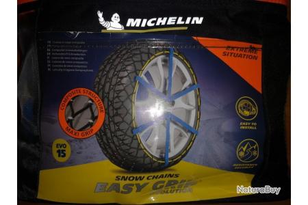 Chaînes neige composite Michelin Easy Grip Evolution 3