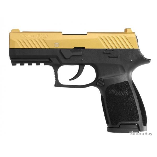 Pistolet Sig Sauer P320 Gold - calibre 9mm PAK