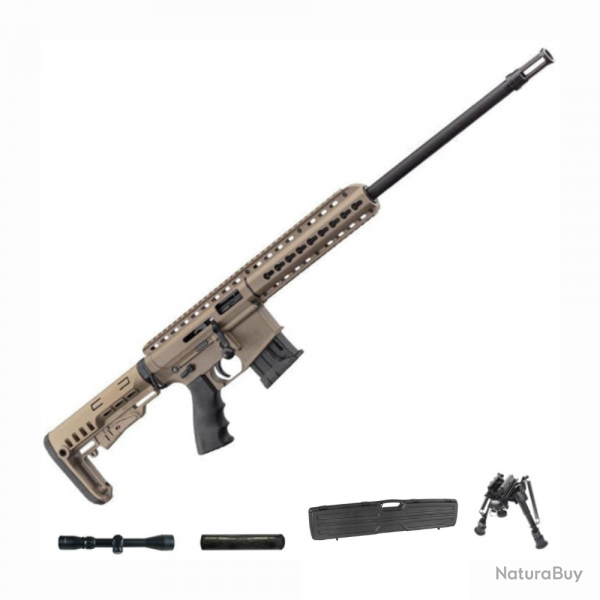 Carabine  rptition Pallas Deep Ba-15 - 22 LR / 47 cm / Pack Premium