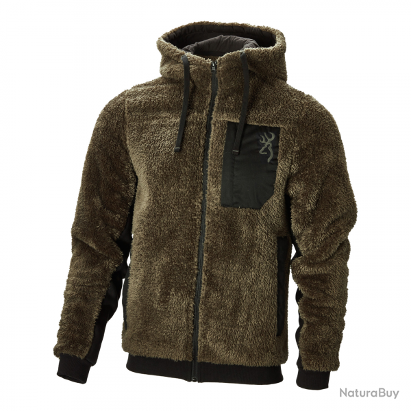 Sweatshirt Browning Warm Snap Sherpa Vert
