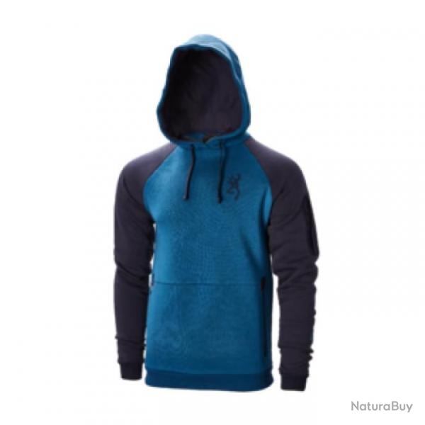 Sweatshirt Browning Snapshot 2 Tones Vert Bleu