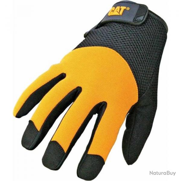 Gant synthtique Caterpillar en cuir - L